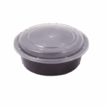 CONTAINER ΣΤΡΟΓΓ. PP ΜΑΥΡΟ 700ml Τ54 Μ/Κ 50Τ/3Π