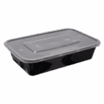 CONTAINER ΠΑΡ. PP ΜΑΥ.ΡΗΧΟ 1000ml Τ45 Μ/Κ 50Τ/3Π