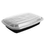 CONTAINER ΠΑΡ/ΜΟ PP ΜΑΥΡΟ 750ml Μ31 ΜΘΚ 50Τ/3Π