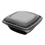 ΜΠΟΛ ΠΛ. PET ΤΕΤΡ. 1000ml ΜΑΥΡΟ 128 50Τ/8Π