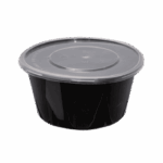 CONTAINER ΣΤΡΟΓΓ. PP ΜΑΥΡΟ 750ml Μ56 Μ/Κ 50Τ/6Π