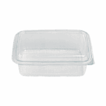 LUNCH BOX 1500ml ΔΙΑΦ. PET Υ25 100Τ/4Π