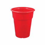 ΠΟΤΗΡΙ ΠΛ. PP 300ml ΚΟΚΚΙΝΟ ART 95/300 50Τ/48Π