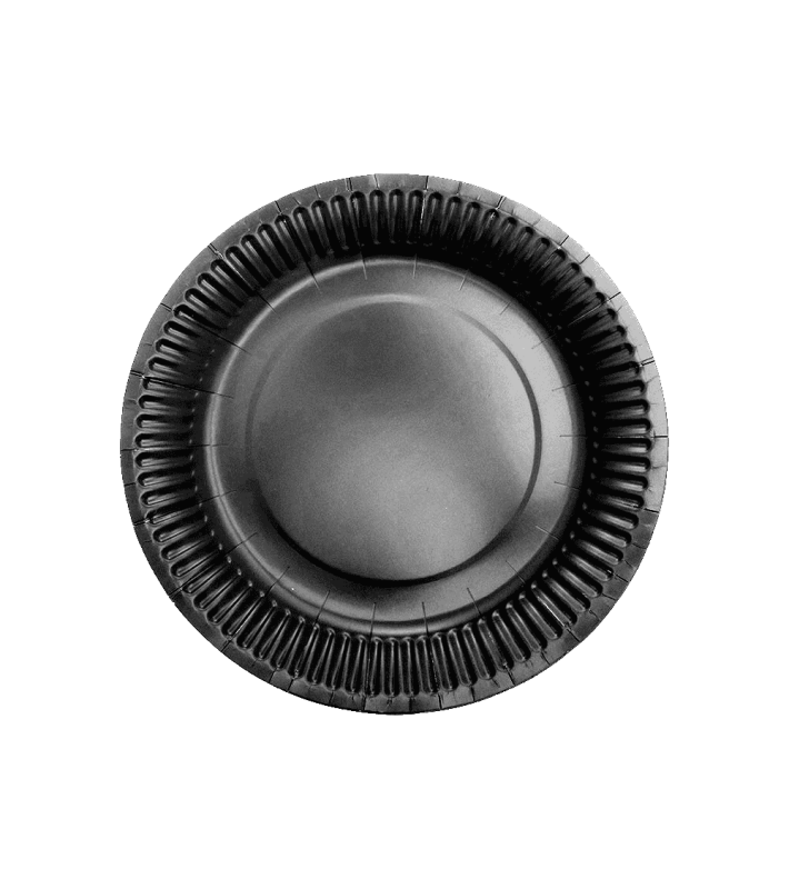 113688-710x800 ΠΙΑΤΟ ΧΑΡΤ. ΜΕΓ. 23cm ΜΑΥΡΟ L7 FSC MIX (TAH-COC-010491) 50Τ/10Π - Image 1