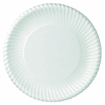 ΠΙΑΤΟ ΧΑΡΤ. ΜΕΓ. 30cm ΛΕΥΚΟ PIZZA  50Τ/10Π