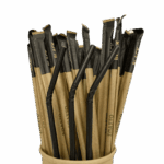 ΚΑΛΑΜΑΚΙ ΧΑΡΤ. ΣΠΑΣΤΟ ΜΑΥΡΟ Κ6 6mm 21cm 1/1 250Τ/20Π