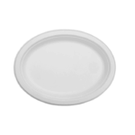 ΠΙΑΤΟ ΟΒΑΛ 32x25cm ΛΕΥΚΟ SUGARCANE S31 50Τ/10Π
