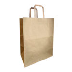 ΤΣΑΝΤΑ ΧΑΡΤΙΝΗ CRAFT ΜΕ ΠΛΑΚΕ ΧΕΡΑΚΙ 22x10x28cm 250Τ/Π/60ΚΠ