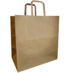 ΤΣΑΝΤΑ ΧΑΡΤΙΝΗ CRAFT ΜΕ ΠΛΑΚΕ ΧΕΡΑΚΙ 28x17x29cm EXTRA STRONG 250Τ/Π/40ΚΠ