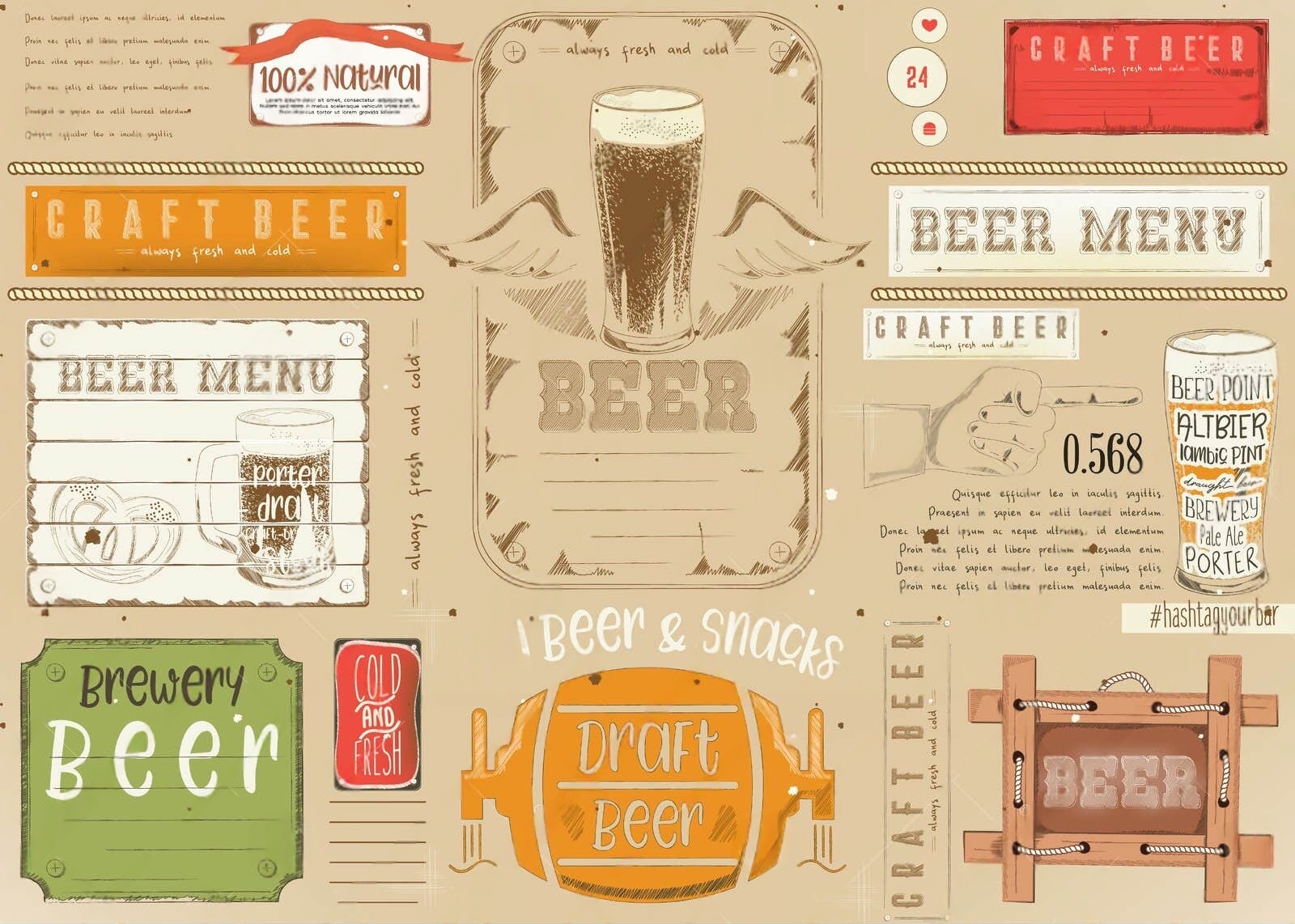 2beer-drawn-menu ΣΟΥΠΛΑ (Κωδικός SOUPLA-8802) - Image 1